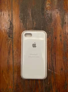 new  iphone 7/8 white silicon cover