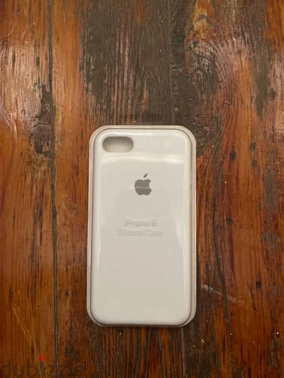 new  iphone 7/8 white silicon cover