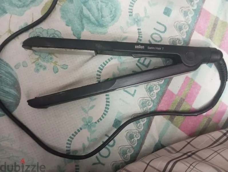 Plancha para el cabello Braun original alemana