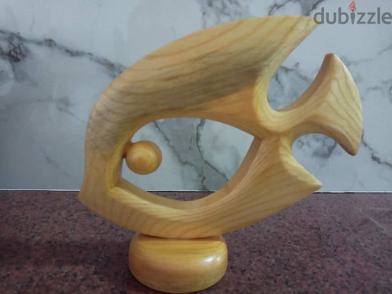 wooden handmade Decoration اشغال يدوية من الخشب الطبيعي 1