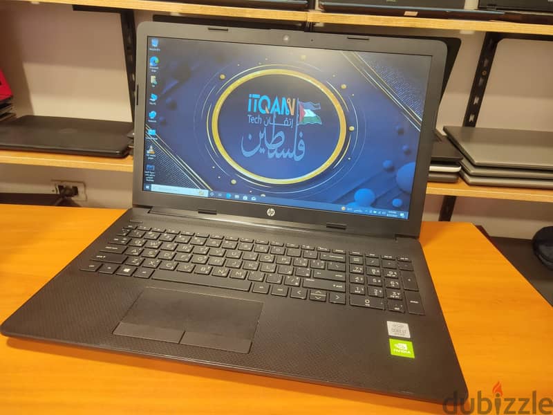 hp core i7 جيل عاشر+ nvidia mx 130 4gb+هاردين+ full hd 0