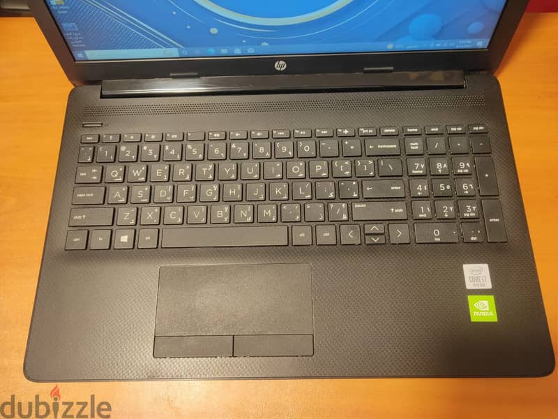 hp core i7 جيل عاشر+ nvidia mx 130 4gb+هاردين+ full hd 2