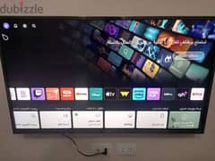 شاشة LG smart 4k ultra موديل 2024