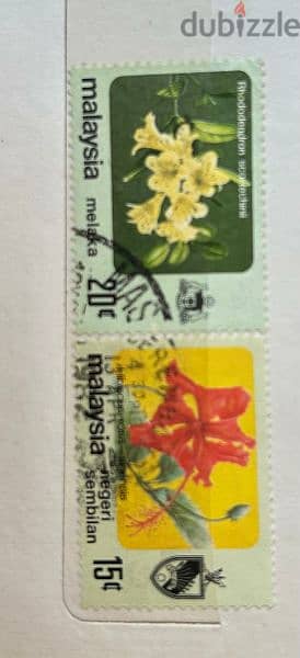 old Stamps Malaysia - طوابع ماليزية قديمة