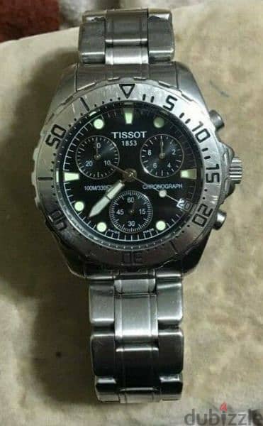 ساعة Tissot /Chronograph 1853 سويسري أصلي