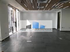 Office space for rent 141 sqm fully finished with ACs in a prime location in Hyde Park 5th Settlement New Cairo