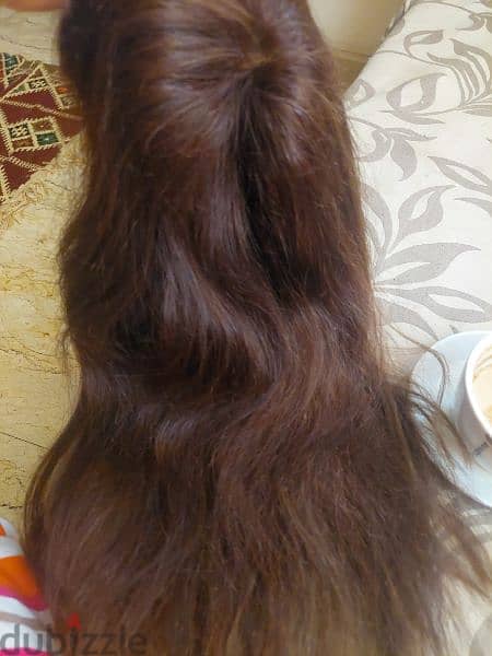 Natural hair wig 8