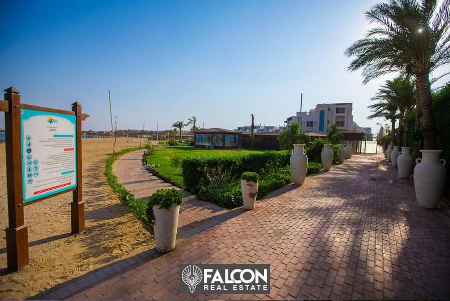 شاليه 3 غرف بجاردن استلام فوري ((جاهز للسكن)) بخصم 22% ف بلوبلو العين السخنة / Chalet for Sale Ready To Move Blue Blue Ain Sokhna 8