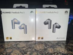 huawei freebuds pro 2 & 3 brand new