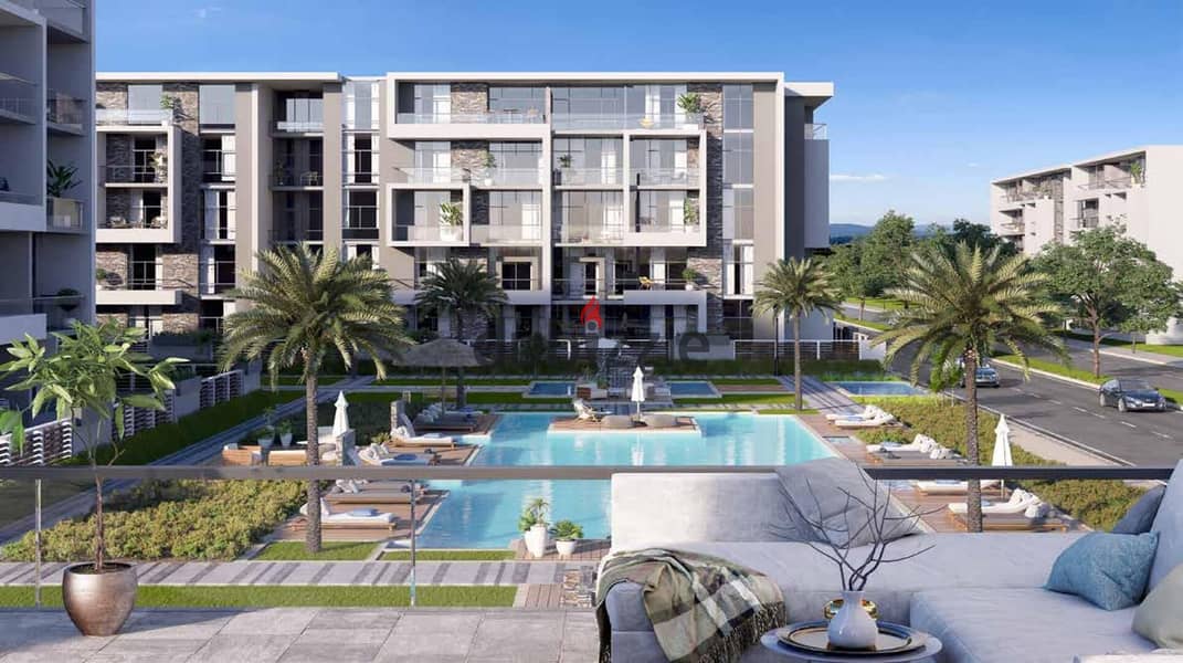 Immediate receipt apartment from La Vista, with a 20% down payment, in El Patio Casa Shorouk compound, with an area of ​​275 square meters 6