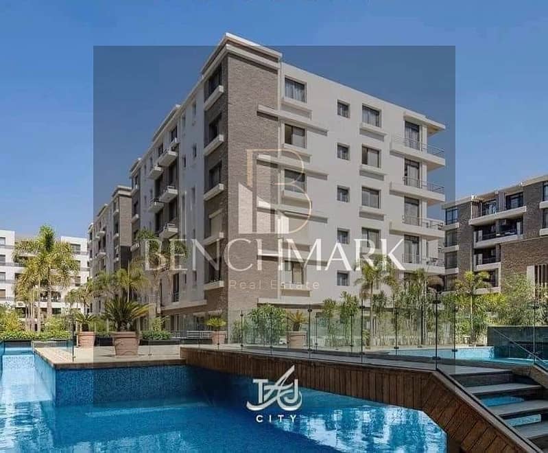 Apartment 136m for sale in Origami Golf the last and most distinguished phase of Taj City New Cairo the heart of the First Settlement 18