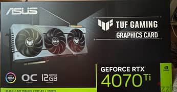 RTX 4070 TI tuf gaming 12 GB oc