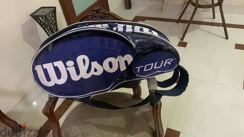 شنطة تنس او سكواش ويلسون wilson 1