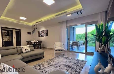 160 sqm finished apartment with 80 sqm garden (immediate delivery) for sale in East Compound, The Address East, Fifth Settlement