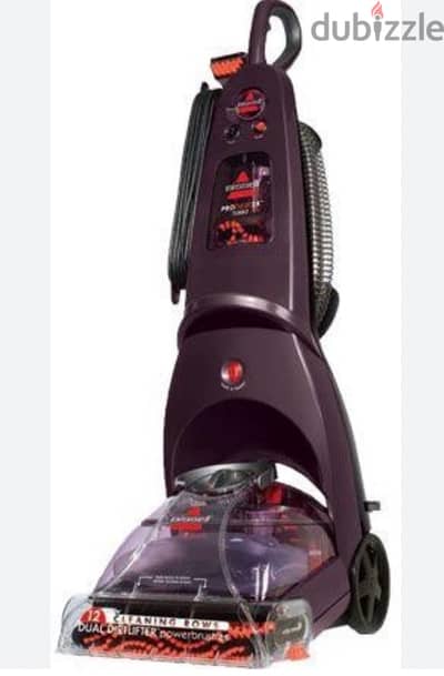 Bissell proheat turbo 2x carpet cleaner مكنسةو ممسحة سجاد