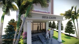 unit 97 meter for sale in Grand Beausite Compound, one of the projects of Sea gate Real Estate Development Company in Marsa Matrouh