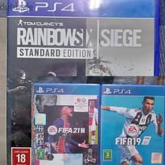 TOM CLANCY'S | RAINBOW SIX SIEGE & FIFA 21 & FIFA 19