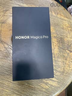 Honor Magic 6 Pro 5G dual sim 512/12G Green جديد متبرشم