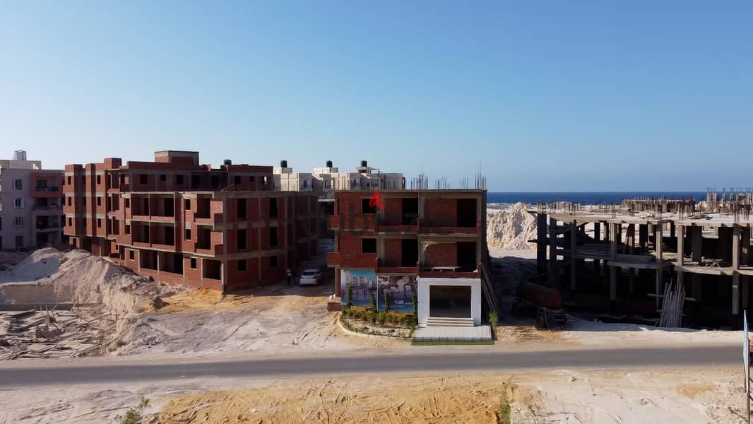 unit 100 meter for sale , in Bahya Compound , one of the projects of Sea gate Real Estate Development Company in Marsa Matrouh 1