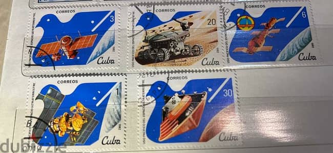 Cuba old stamps - طوابع بريد كوبي قديمة