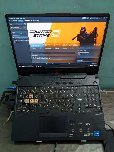 ASUS TUF F15 Gaming Laptop ( في الضمان ) 0