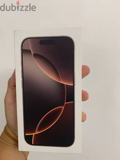 Iphone 16 pro 256gb desert titanium