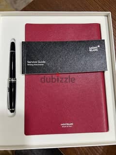 montblank set pen & notebook