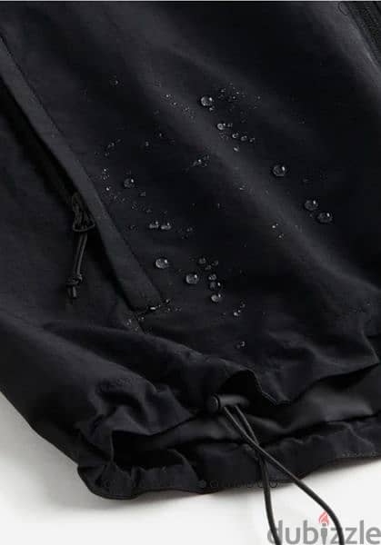 جاكيت H&M جديد ووتربروف أسود Waterproof New Jacket 2