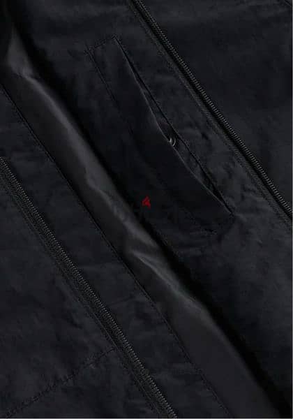 جاكيت H&M جديد ووتربروف أسود Waterproof New Jacket 3