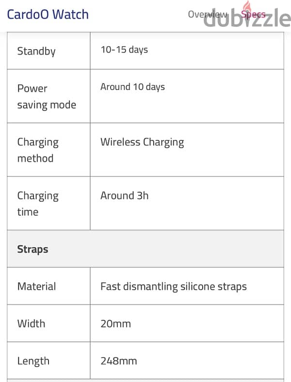 Cardoo Smart Watch 9