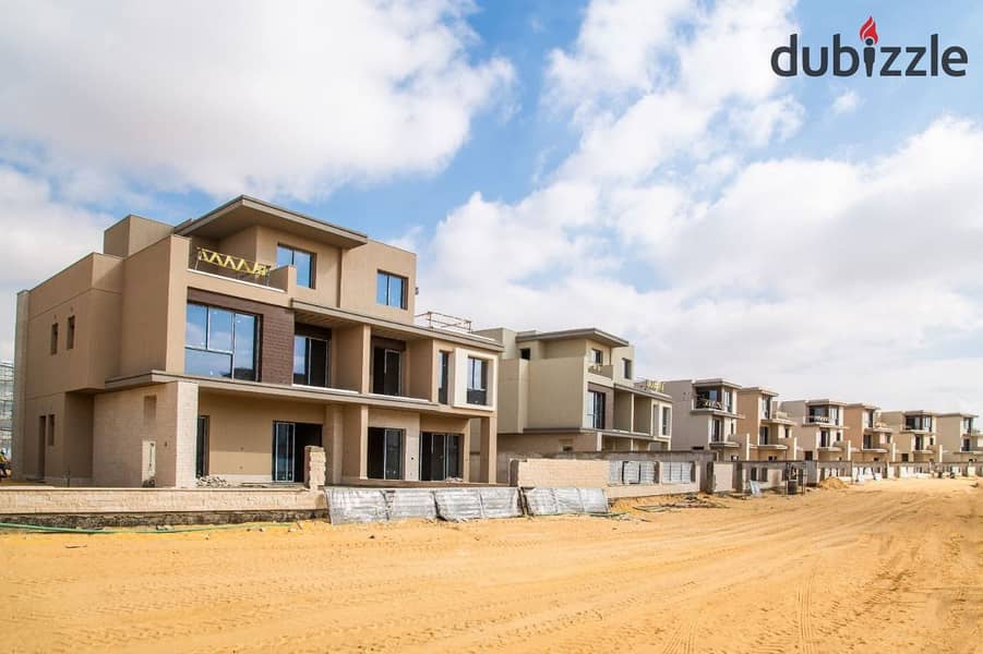 Finished Townhouse for sale in SODIC Sheikh Zayed - The Estates Residence 3