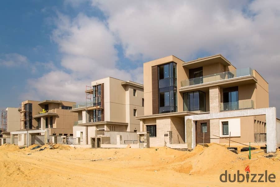 Finished Townhouse for sale in SODIC Sheikh Zayed - The Estates Residence 6