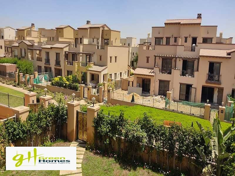 Ready to move TownHouse with area 280m for sale in Mivida | Emaar, New Cairo - Best location 5