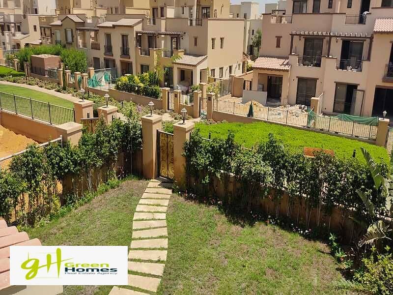 Ready to move TownHouse with area 280m for sale in Mivida | Emaar, New Cairo - Best location 6