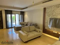 For Rent Furnished Apartment With Garden in Compound CFC