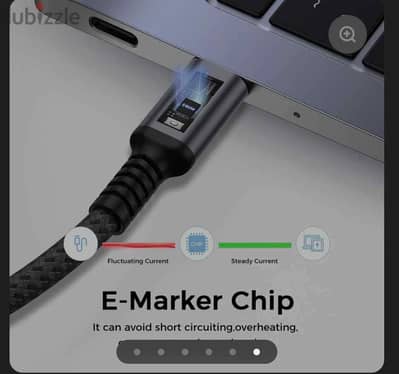 كابل usb  للعربية او نقل بيانات ومعلومات ( ايفون)