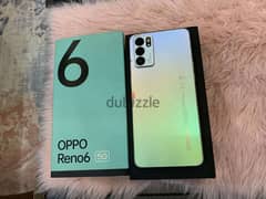 oppo reno 6 5g 128 giga 8ram +8 بيع بدل