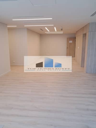 Administrative Office for rent 115 SQM fully finished with ACs in U Venus Building - 5th Settlement