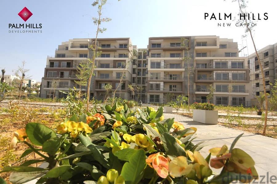 باميز لوكيشن في بالم هيلز Palm Hills  امتلك شقه بجاردن 176م,3 غرف 7