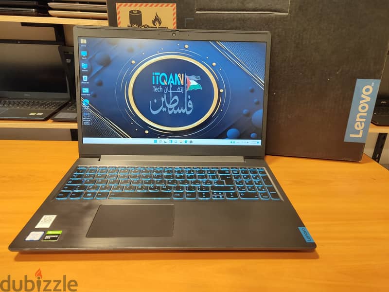 lenovo core i7 جيل تاسع + nvidia gtx 1650 4gb+ هاردين 1