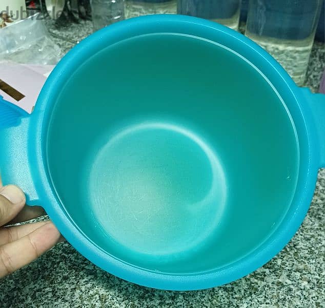 حلة TupperWare لعمل الأرز و المكرونة داخل الميكرويف 2