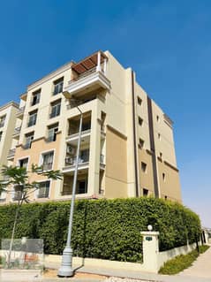 The best location in New Cairo. Book a 155m apartment with a middle duplex view in Sarai Compound, next to Madinaty, with installments over 8 years.