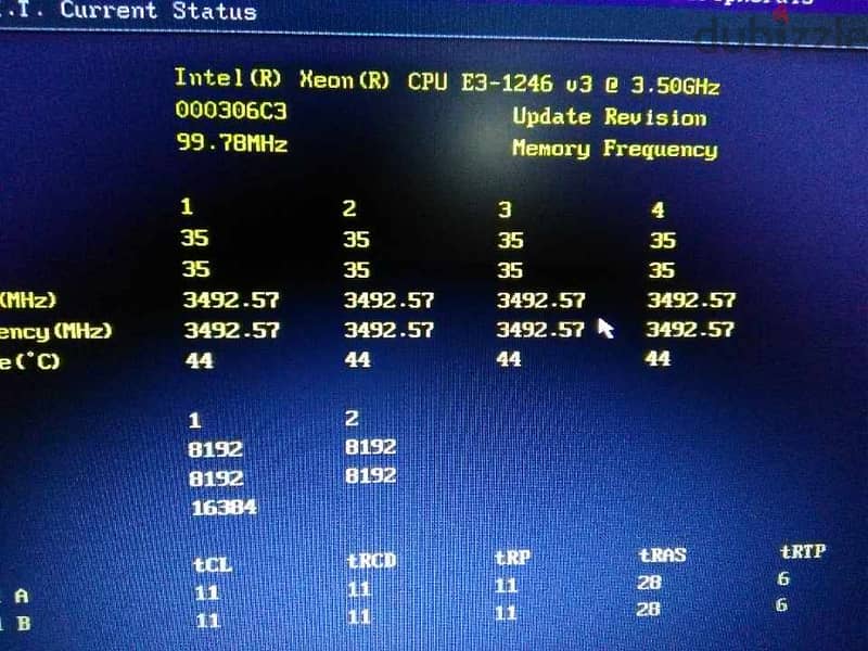 بندل Intel Xeon E3-1246 v3 @ 3.50GHz مازبرود h81 و 16 جيجا رام 2