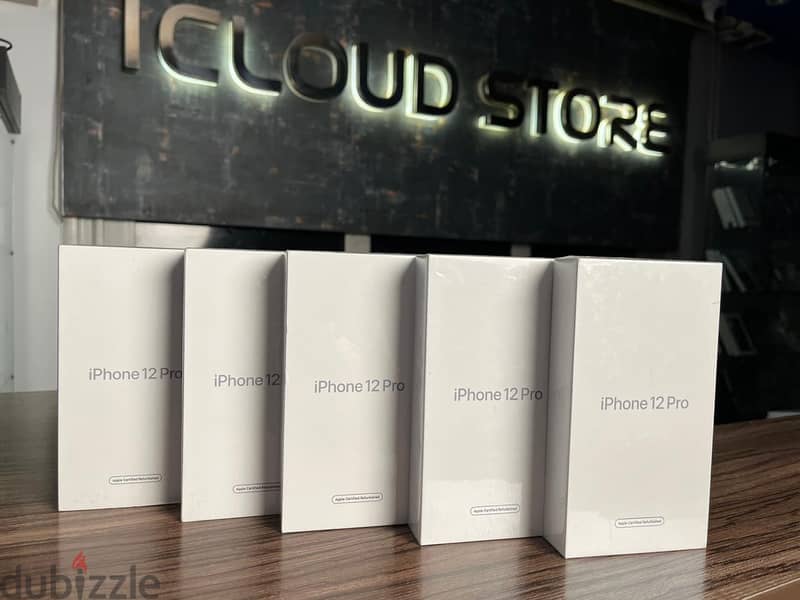 iphone 12 pro 256GB جديد متبرشم ضمان الوكيل عام كامل ( محلي ) 1