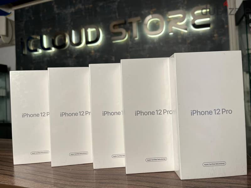 iphone 12 pro 256GB جديد متبرشم ضمان الوكيل عام كامل ( محلي ) 3