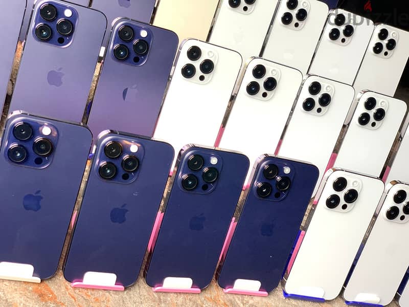 iphone 14 pro جديد no active وبضمان معتمد النسخة الخطين ZA 2