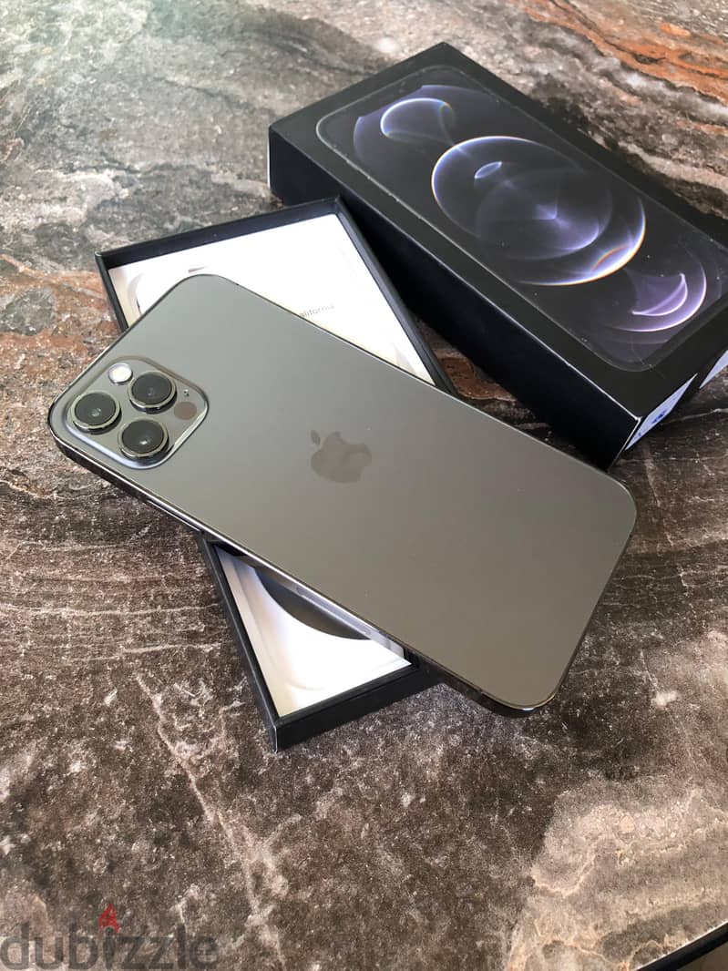 iphone 12 pro خطين		مستعمل ( بطارية 75% ) 1