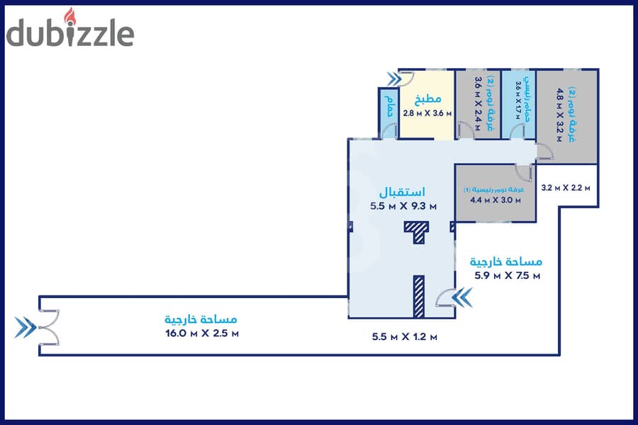 Apartment for sale 280 m Kafr Abdo (Khalil El Khayat Street) 3