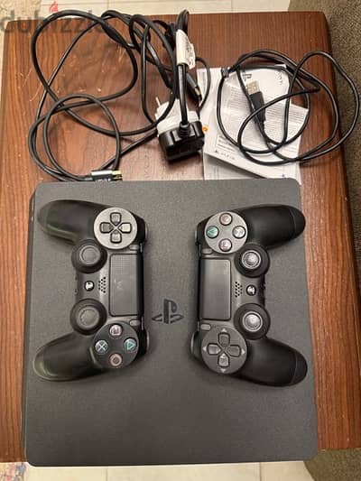 PlayStation 4 Slim 1TB Excellent Condition with 2 Controllers