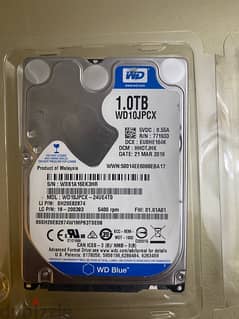 هارد لاب توب  HDD 1T WD